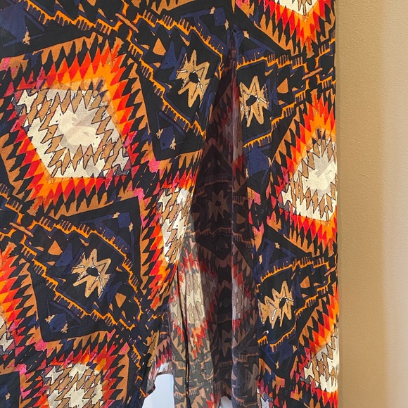Zara Tribal Aztec Maxi Dress - Picture 5 of 7